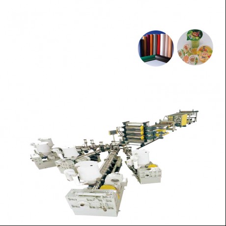 PP, EVA, EVOH, PS ແລະ PE Multi-Layer Sheet Co-Extrusion Line